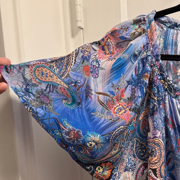 Virtuelle - Colorful Paisley bohemian Style Top or Mini Dress (18) - Picture 4 of 10